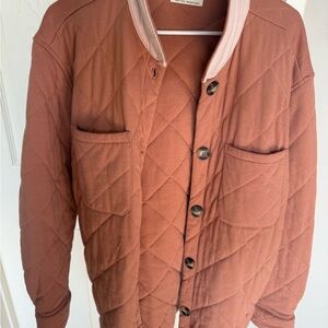 Z Supply Men's Quilted Tan Jacket